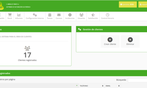 Proyecto Desarrollo Software a Medida para Miralles Trade, SL